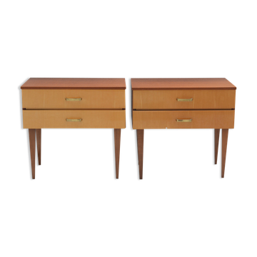 Bedside table/Nightstand, pair