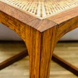 1960s aksel kjersgaard rosewood tiled coffee table