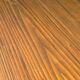 Large vintage table in solid pine, rustic brutalist, 70"