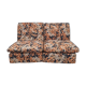 Modular sofa / Pair Armchairs - Fabric leaves - Vintage - Bonacina