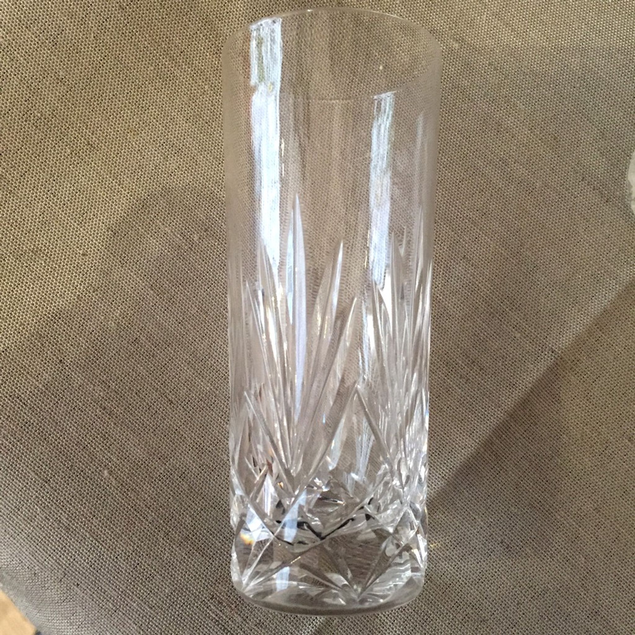 Suite de 6 verres a digestif en cristal taille