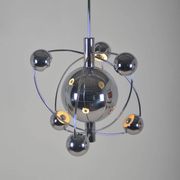 Chandelier 'Satellite' italien conçu par Goffredo Reggiani, années 1960.