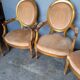2 fauteuils 4 chaises salon Louis XVI époque XIXeme