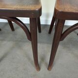 Vintage bistro chairs lot of 4
