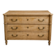 19th-century oak commode