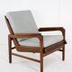 Teak mid century  easy chair  'Buttinge'