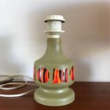 2 vintage ceramic lamps 1970