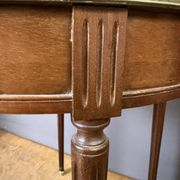 Table Bouillotte Louis XVI en Acajou XXème
