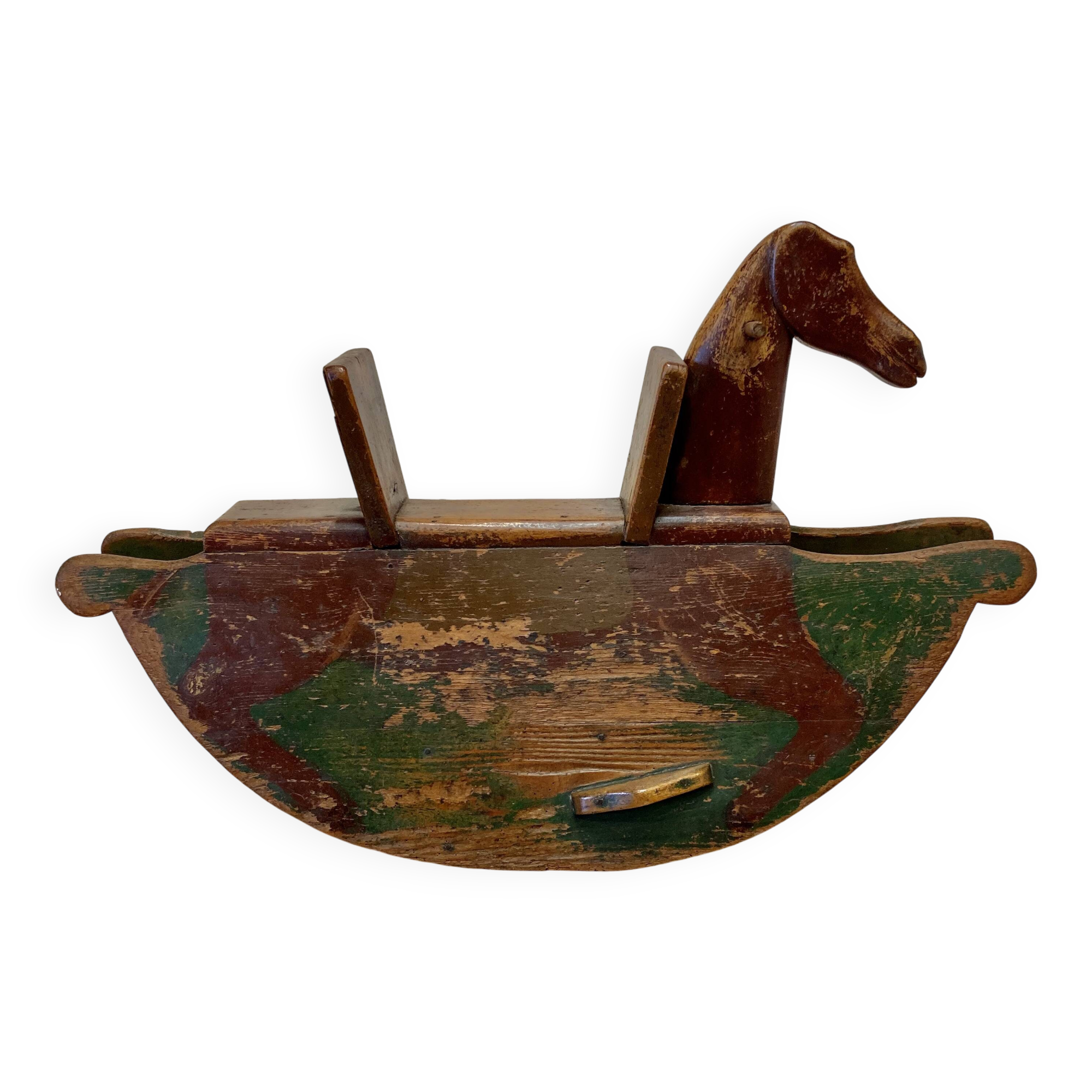 Wooden rocking horse 1950