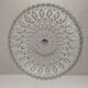 XL dome suspension in blown glass, Italy circa 1960