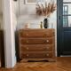 Art Deco oak chest of drawers