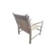 Chaise longue de jardin en PVC vintage, années 1970