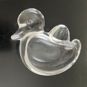 Vide poche canard cristal