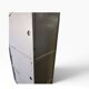 Light taupe vintage cabinet with sliding doors KEWLOX