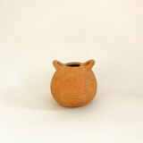 “bouboulita” vase in red sandstone