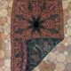 Wool Jacquard plaid with Jamawar design 173 × 109 cm