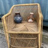 Rattan armchair