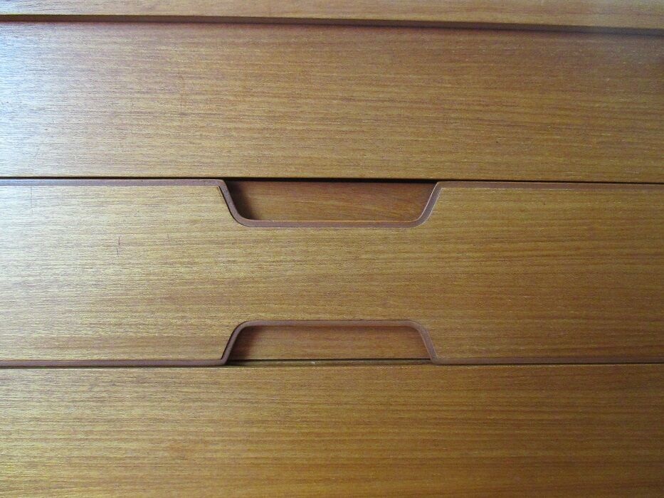 Sideboard Uniflex Internationnal light wooden 60s