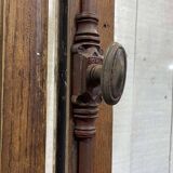 19th century oak partition door