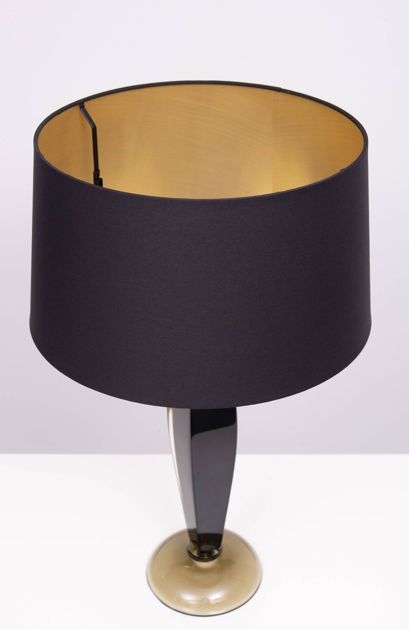 Flavio Poli Murano Glass Table Lamp for Seguso, 1960s