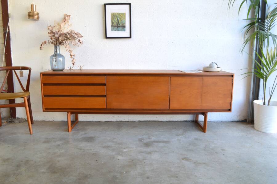 Minimalist sideboard by White & Newton 217 cm