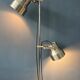 Silver vintage floor lamp Dijkstra Space Age