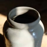 Stoneware with original wooden lid