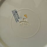 Set of 6 deep plates in earthenware from LONGCHAMP. Berthe model.