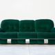Living room, 2 armchairs and 3-seater sofa, OKAY model, Adriano Piazzesi, 1970