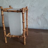 bamboo table lamp 60s