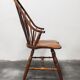 Windsor chair with high spindled back, beech, 1950s.