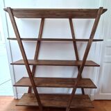 New Scandinavian style wooden bookshelf