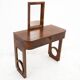 Art Deco dressing table with chair, Poland, ca. 1930.