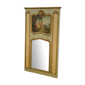 Miroir trumeau à patine