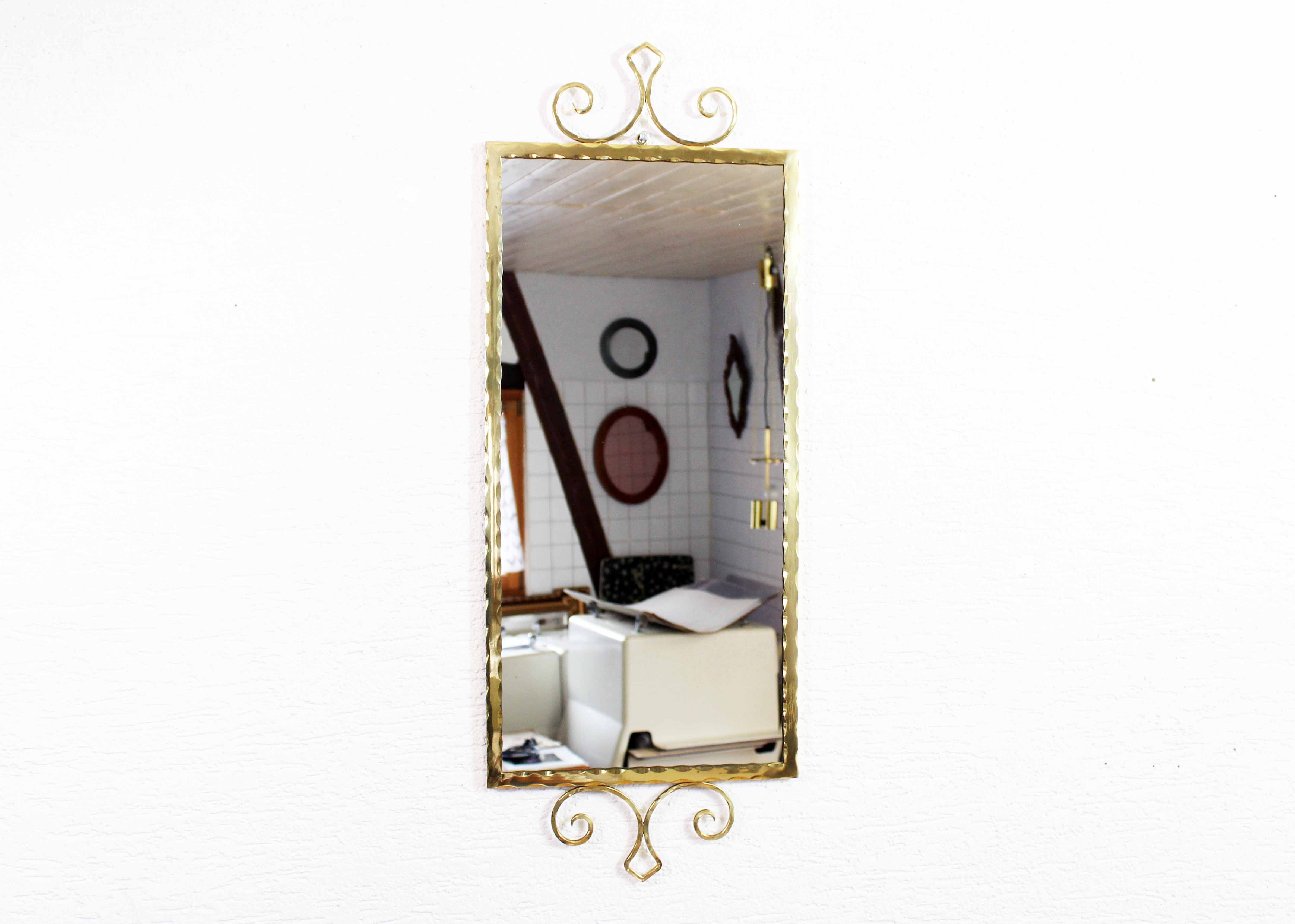Brass mirror 1950
