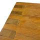 Vintage side table Ate van Apeldoorn Pine wood 1970s Dutch Design