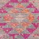 Soft Pink Oriental Turkish Runner Rug, 75x357Cm