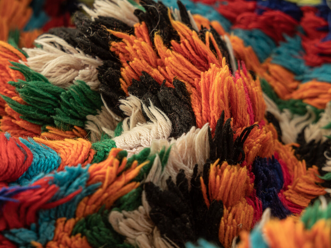 Vintage Boujad, Berber rug, 118 x 357