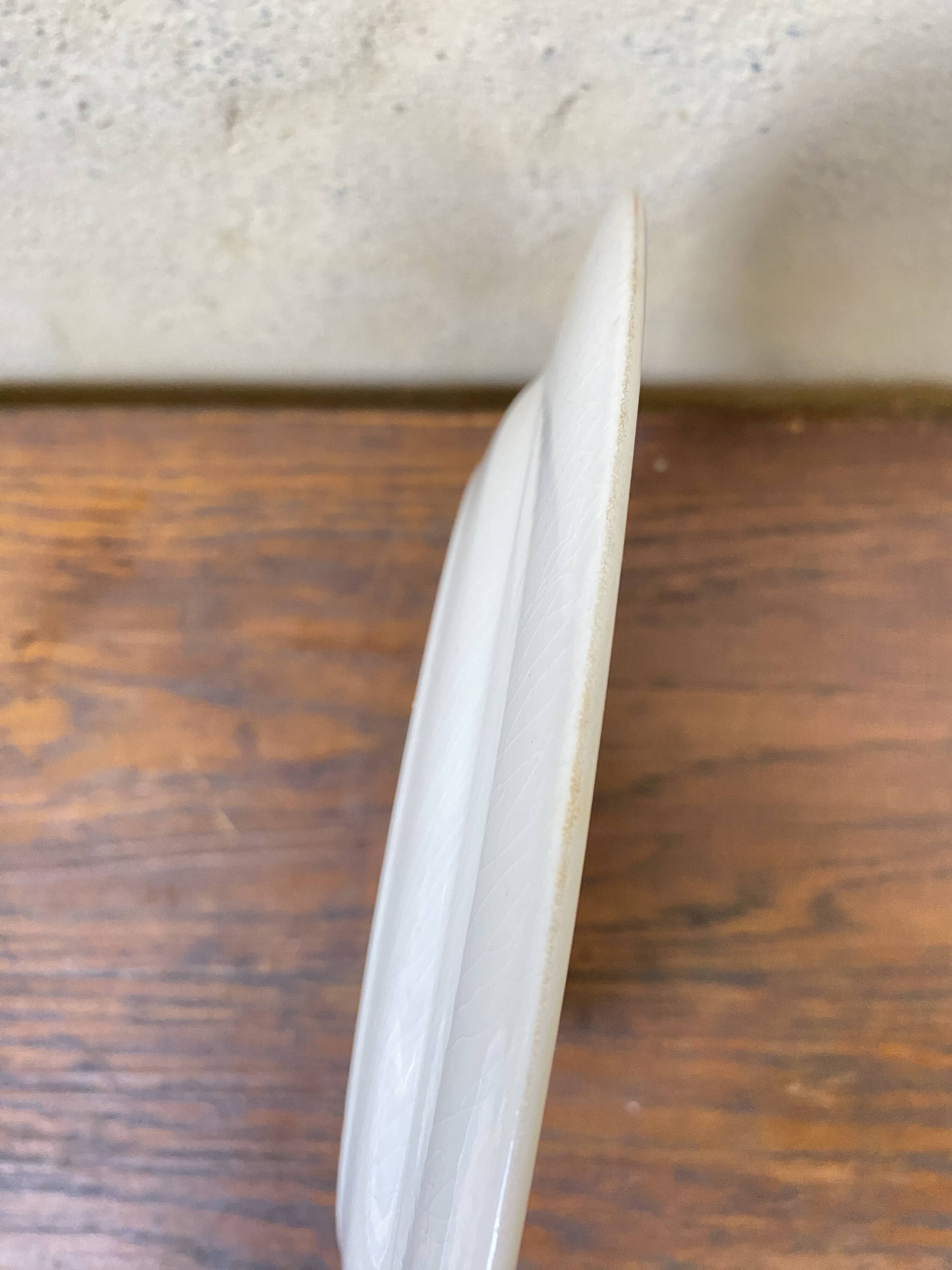 Large blue and white porcelain plate XX