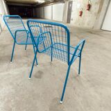 Pair Emu armchairs model rio restored 1960