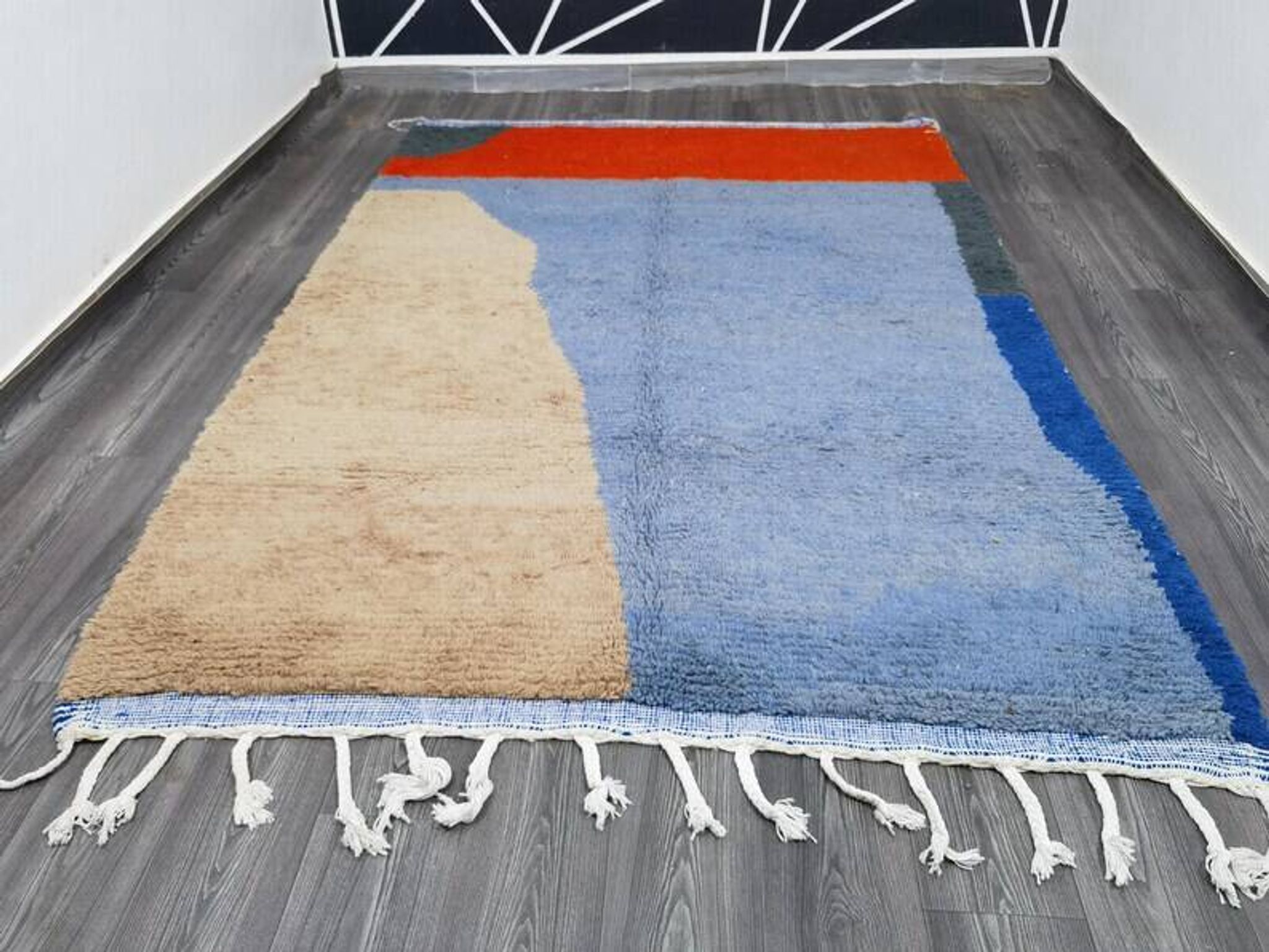 Handmade Berber rug 230x160cm
