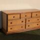 Vintage Enfilade Commode Maugrion Rattan - Roche Bobois