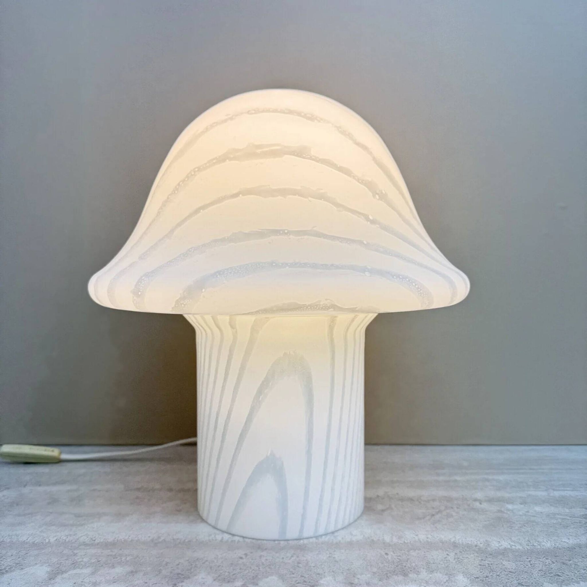 Lampe de table Zebra en champignon Peil & Putzer, années 1970