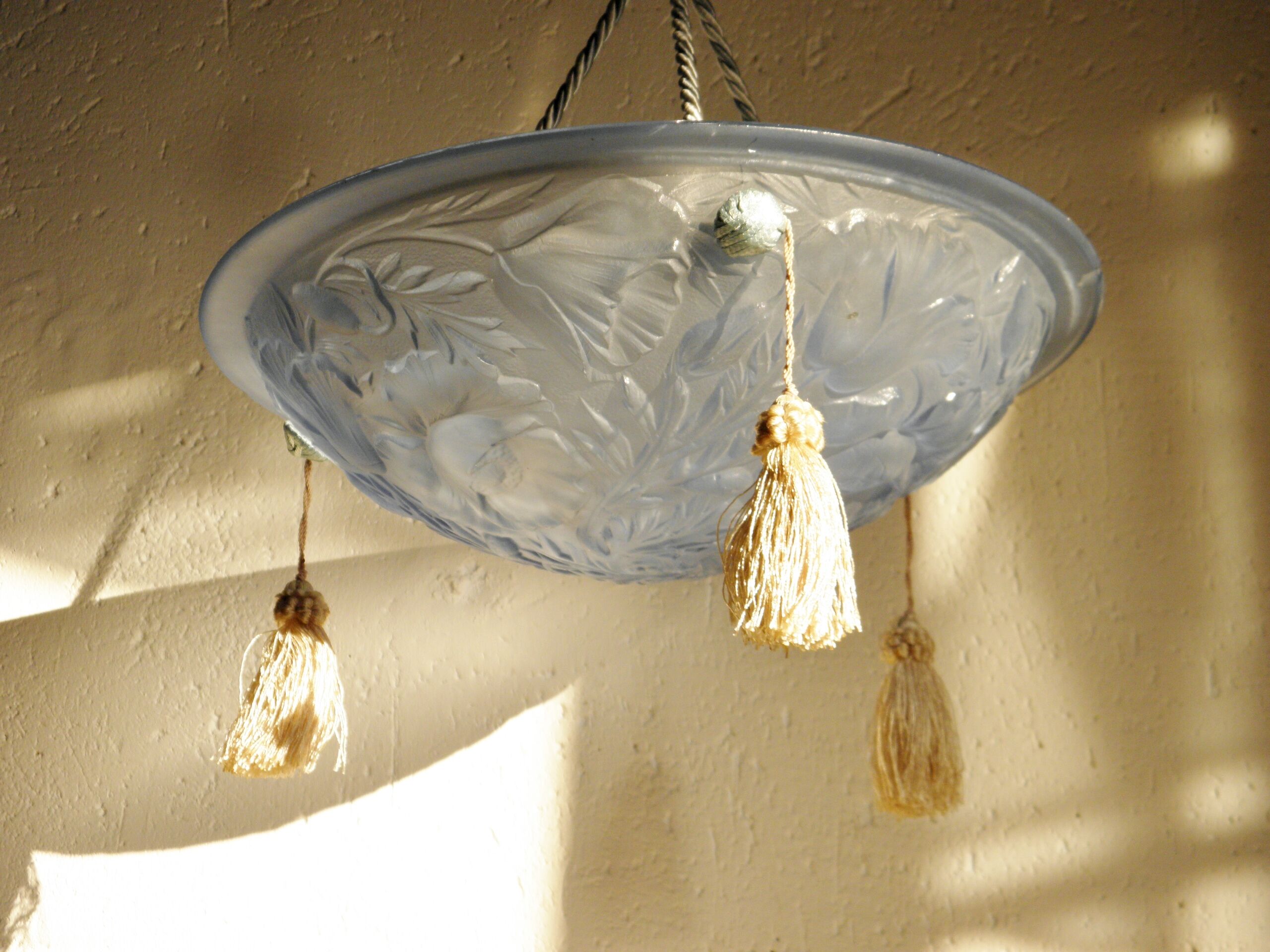 Hanging calysco art deco acorns