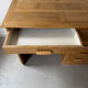 Solid oak desk