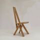 Model S45 Chlacc wood chair by Pierre Chapo, 1979
