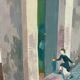 Street scene, Robert Mahelin (1889-1968)