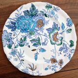 lot 6 assiettes plates anciennes faïence anglaise Mason’s