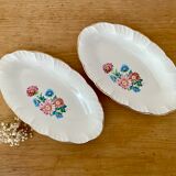 Set of two vintage Raviers Digoin
