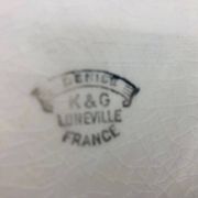 Soup tureen, K&G Lunéville, “Denise” model.
